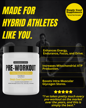 pre workout for hybrid and multi-sport athletes