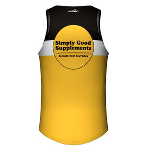 Simply Good Tech Tank Men's Back