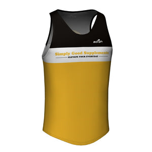 Simply Good Tech Tank Men's Front