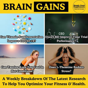 weekly summary of studies in exercise and nutrition