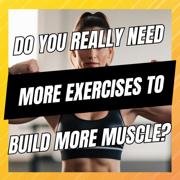 Do You Really Need More Exercises to Build More Muscle