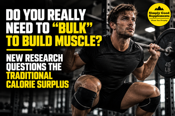 Experienced male lifter resistance training while examining whether a calorie surplus and extra carbohydrates are needed to build muscle.