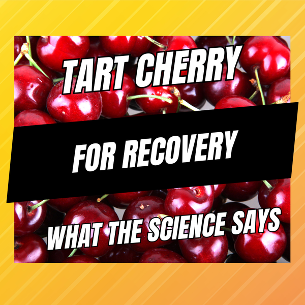 does tart cherry help with recovery