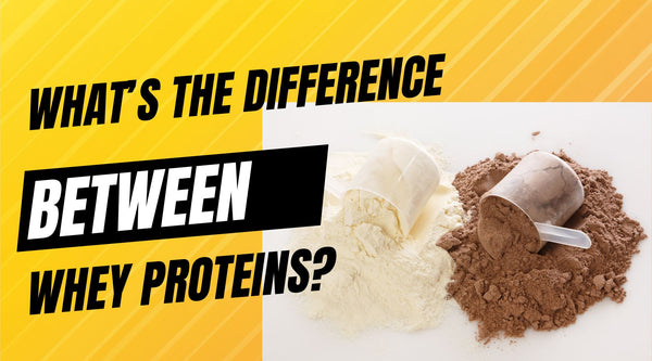 difference between whey concentrate, isolate, and hydrolysate