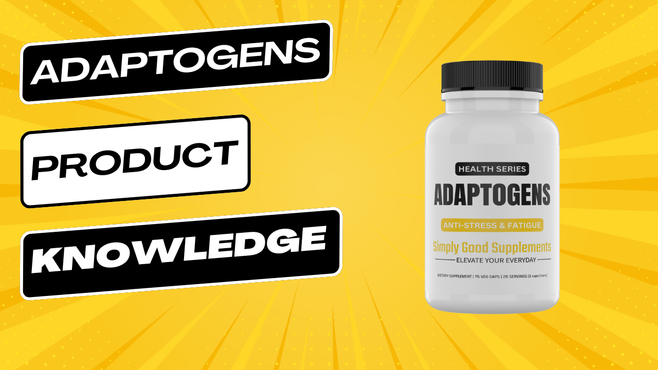 Rhodiola and Ashwagandha Adaptogen Supplement