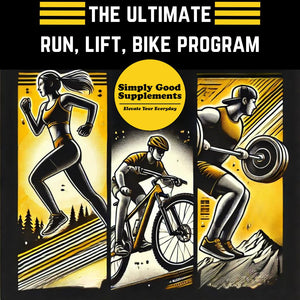Free Running, Lifting, And Biking Training Program