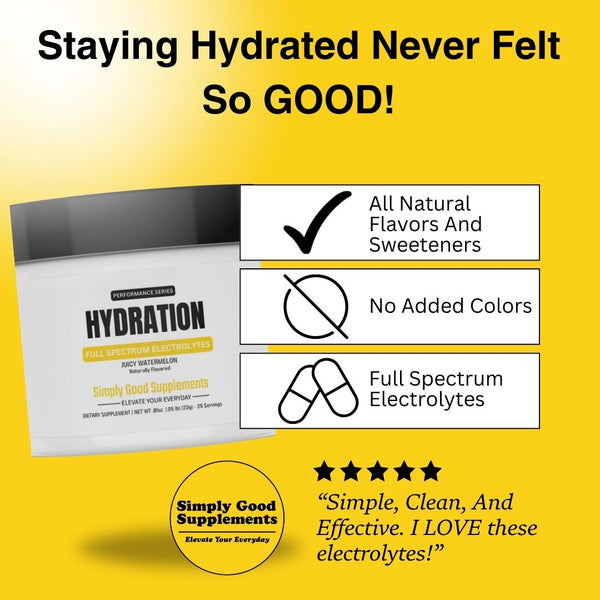 best natural hydration supplement