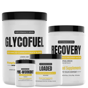 Simply Good Supplements PR stack