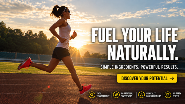 woman running at sunrise on track 