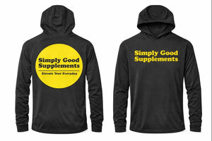 Simply Good Long Sleeve Hooded Technical Tee